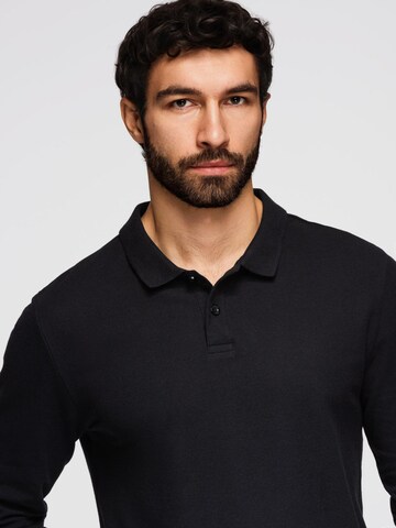 Ombre Shirt in Black