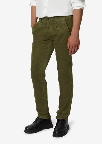 Regular Pantalon Marc O'Polo en vert : devant