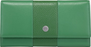 Maître Portemonnaie 'Auen Diedburg' in Grün: Vorderseite