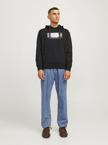 JACK & JONES Sweatshirt in Black