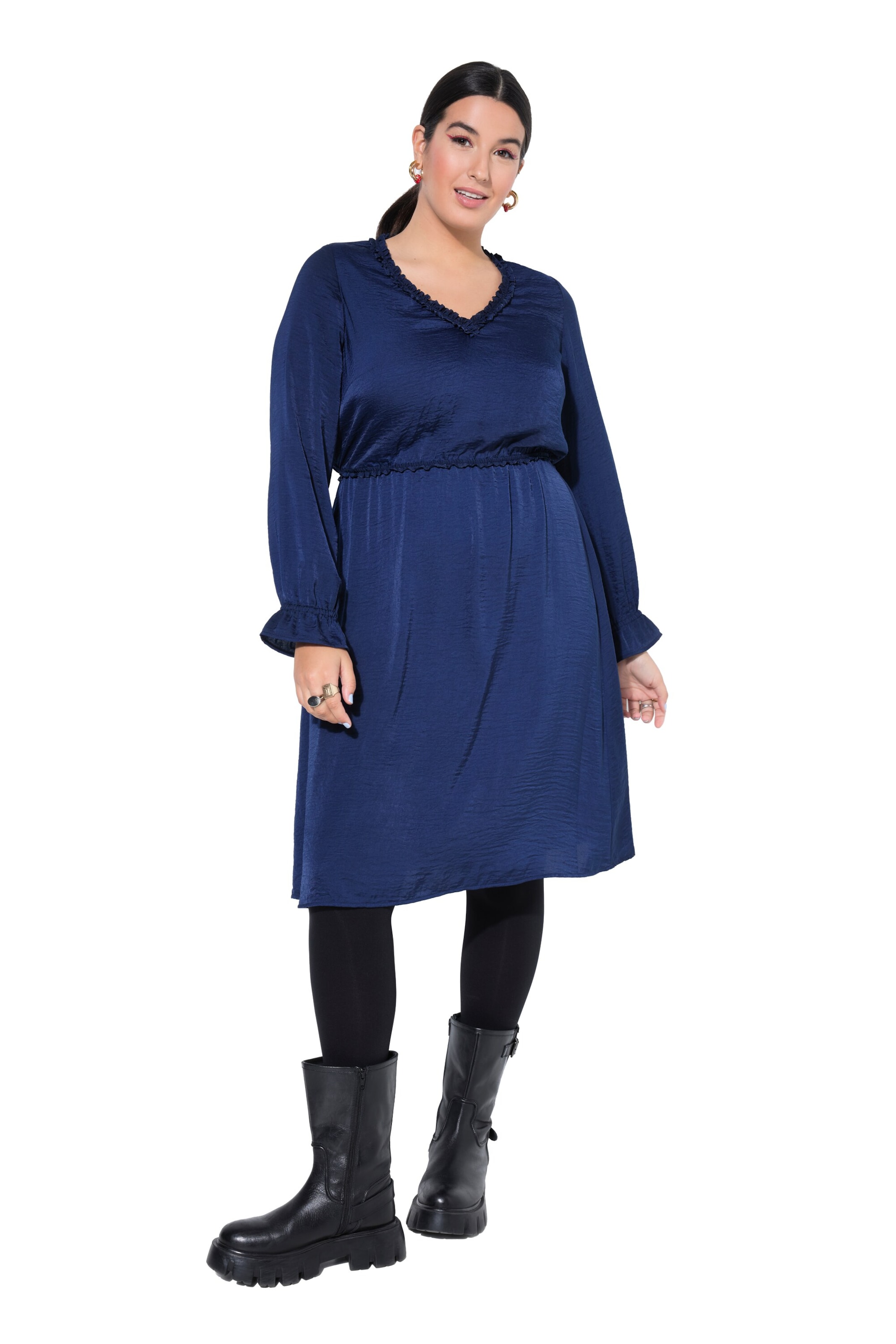 Studio Untold Kleid in Blau: Vorderseite