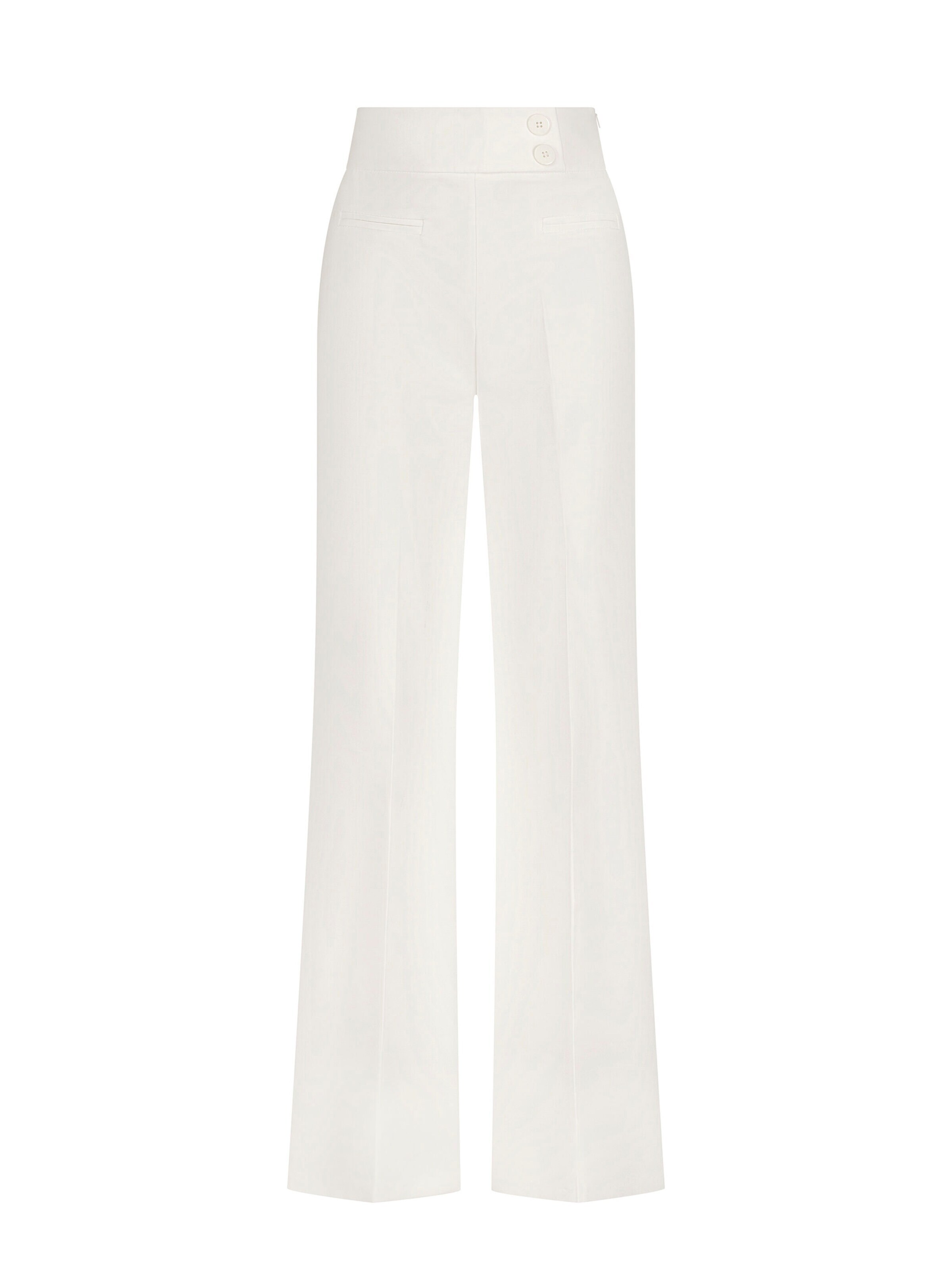 Nicowa Wide leg Pants 'COREANA' in White: front
