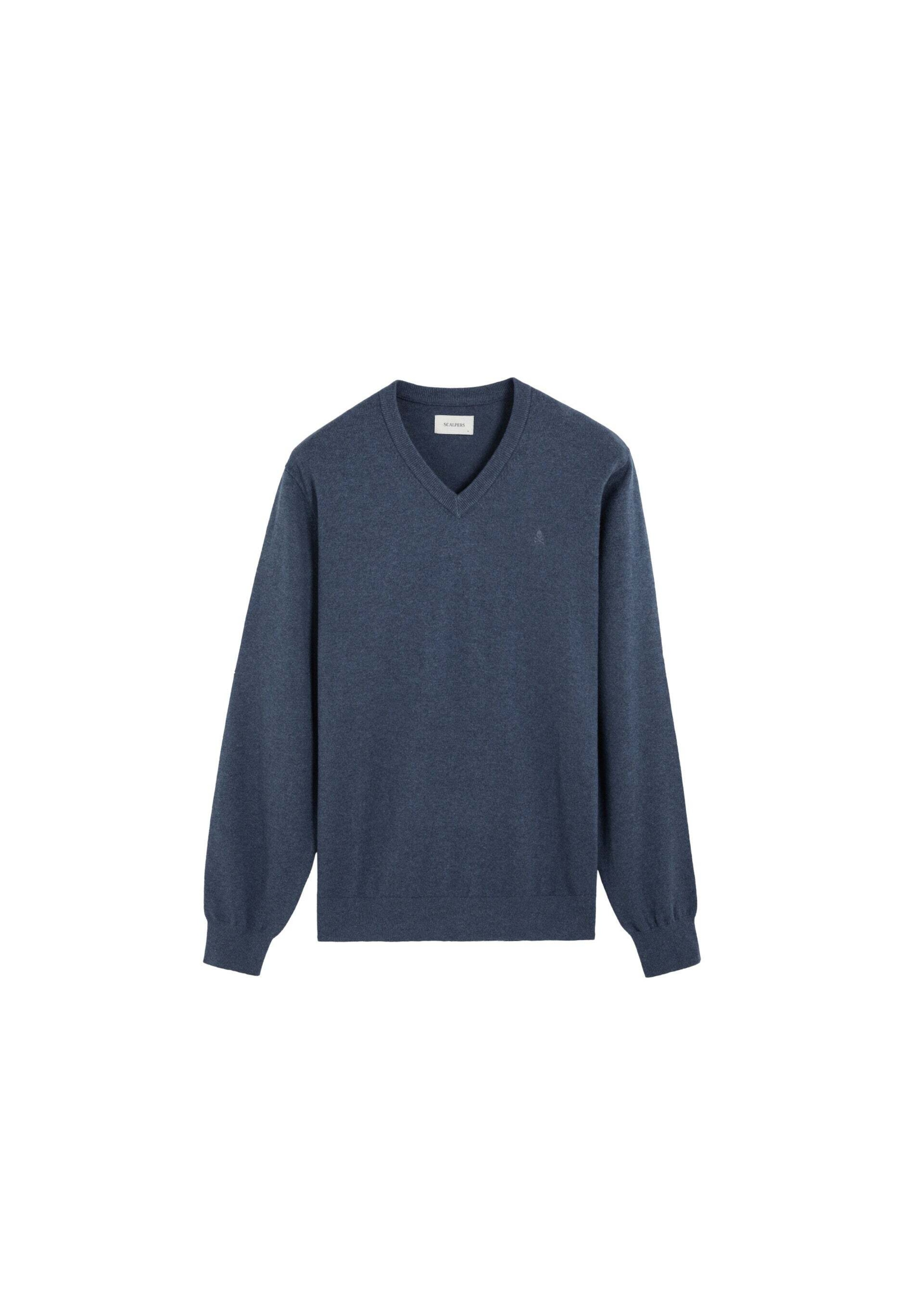 Pullover di Scalpers in blu: frontale