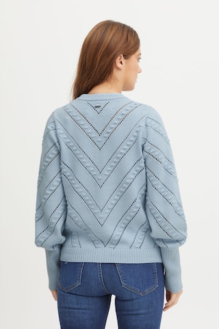 PULZ Jeans Knit Cardigan 'Amy' in Blue