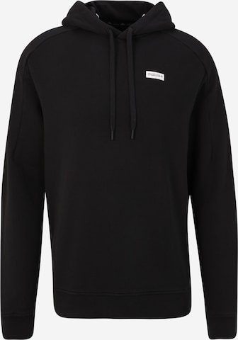 Maloja Športna majica 'Pezzei' | črna barva: sprednja stran