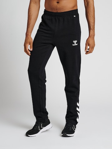 Regular Pantalon de sport 'Core XK' Hummel en noir : devant