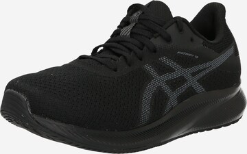 Chaussure de course 'Patriot 13' ASICS en noir : devant