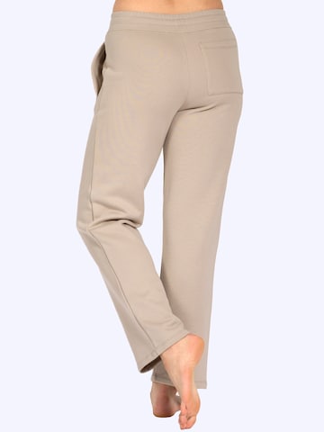 Magadi Regular Workout Pants 'Elena' in Beige