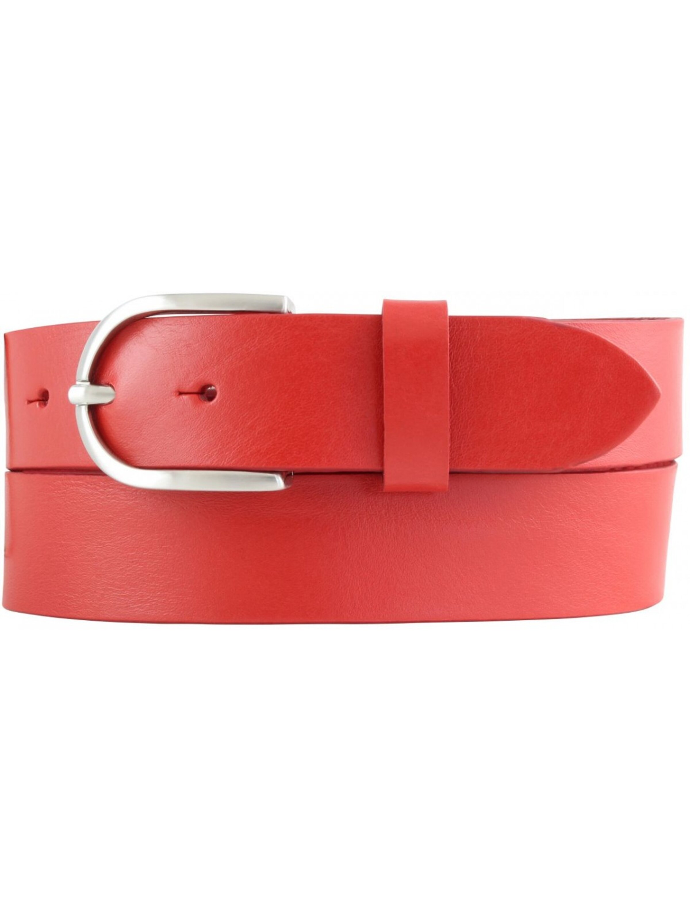 BELTINGER Belt 'Cremonae' in Red: front