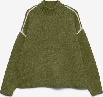 Pull-over 'VMBoom' VERO MODA en vert : devant