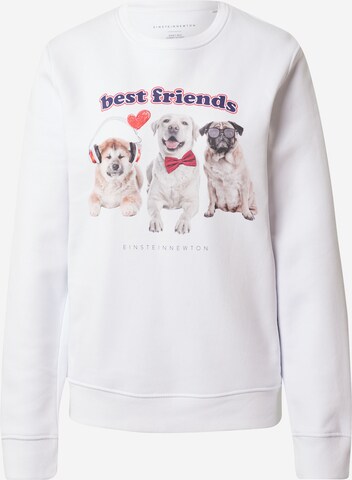 EINSTEIN & NEWTON Sweatshirt 'Klara Geist' in White: front