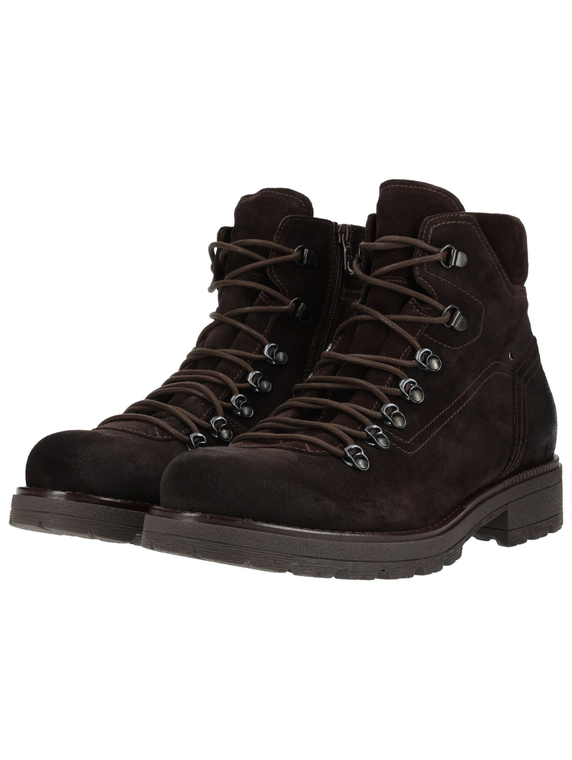 Bottes à lacets Nero Giardini en marron