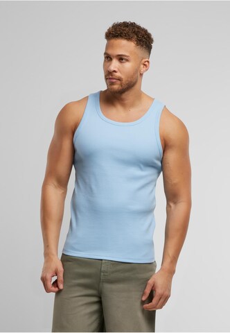 Maglietta di DEF in blu: frontale