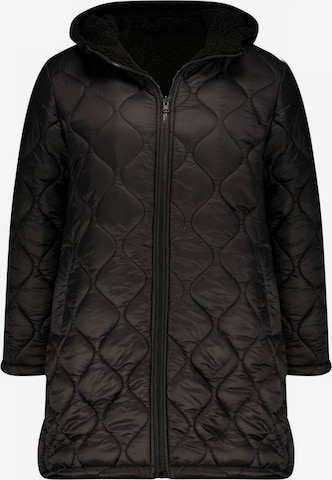 Manteau d’hiver 'Edwina' Deeluxe en noir : devant