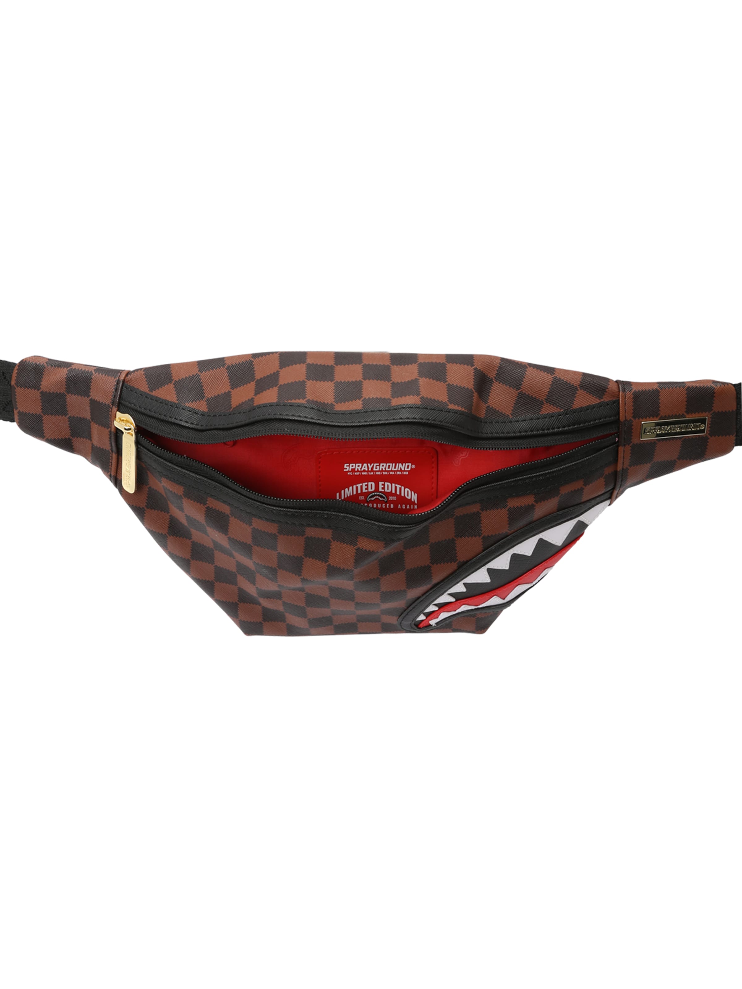 Sacs banane 'SAWTOOTH SHARKS IN PARIS SAVVY' Sprayground en marron