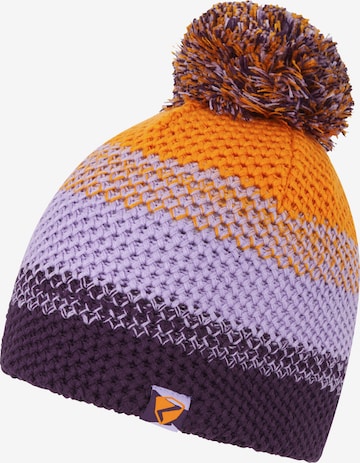 ZIENER Athletic Hat 'ISHI JUNIOR' in Purple: front