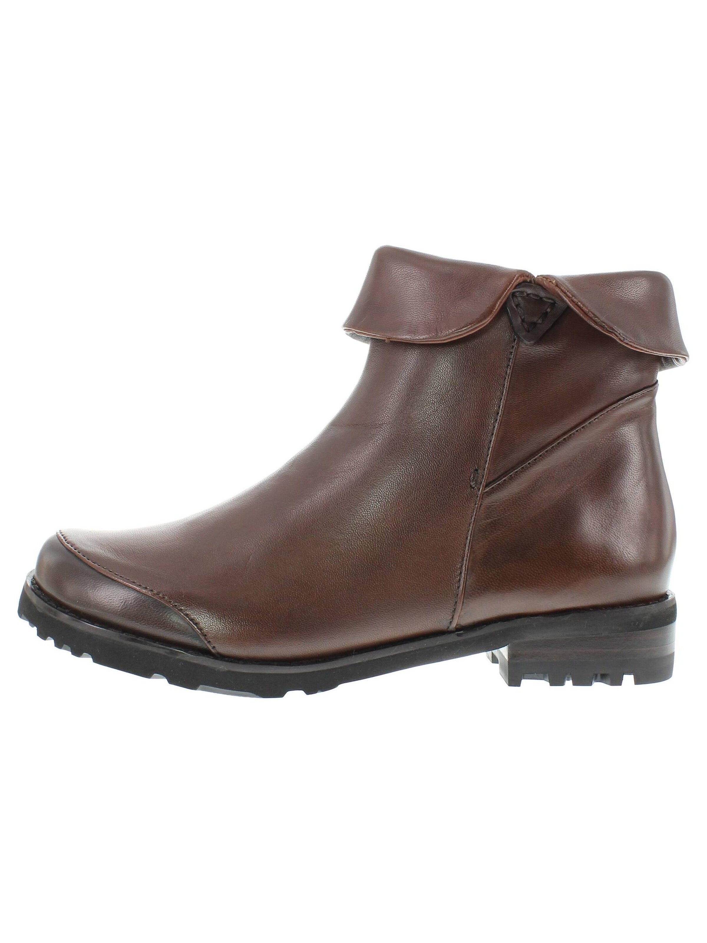 Everybody Booties 'TUBER' in Brown: front