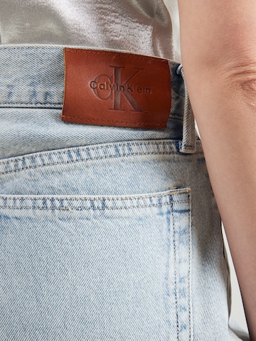 Calvin Klein Jeans Loosefit Jeans in Blauw