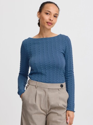 Pullover 'Theana' di b.young in blu: frontale