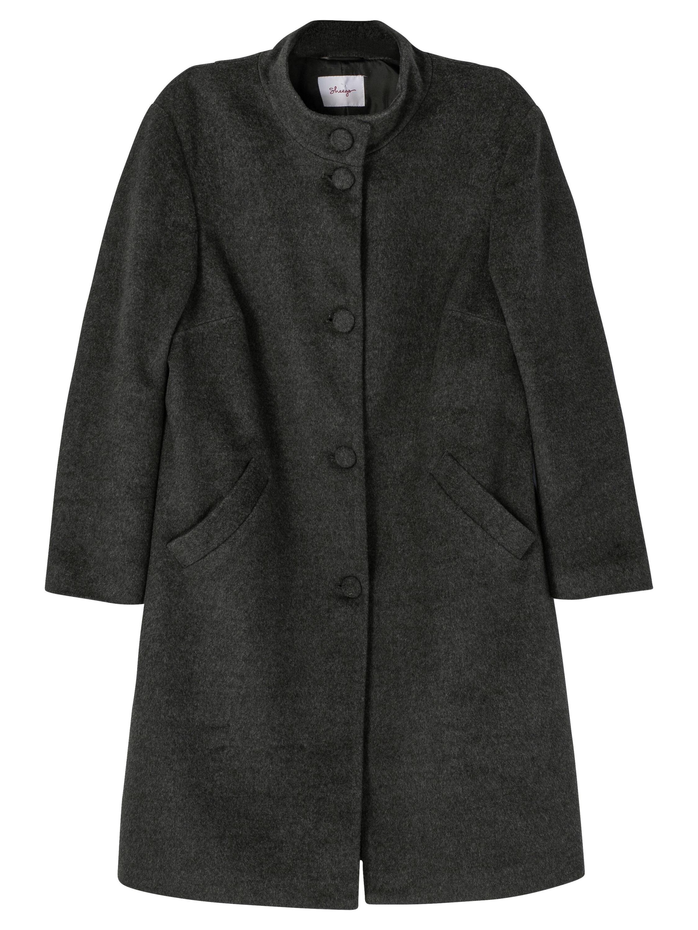 Palton de primăvară-toamnă SHEEGO pe gri metalic, Vizualizare produs