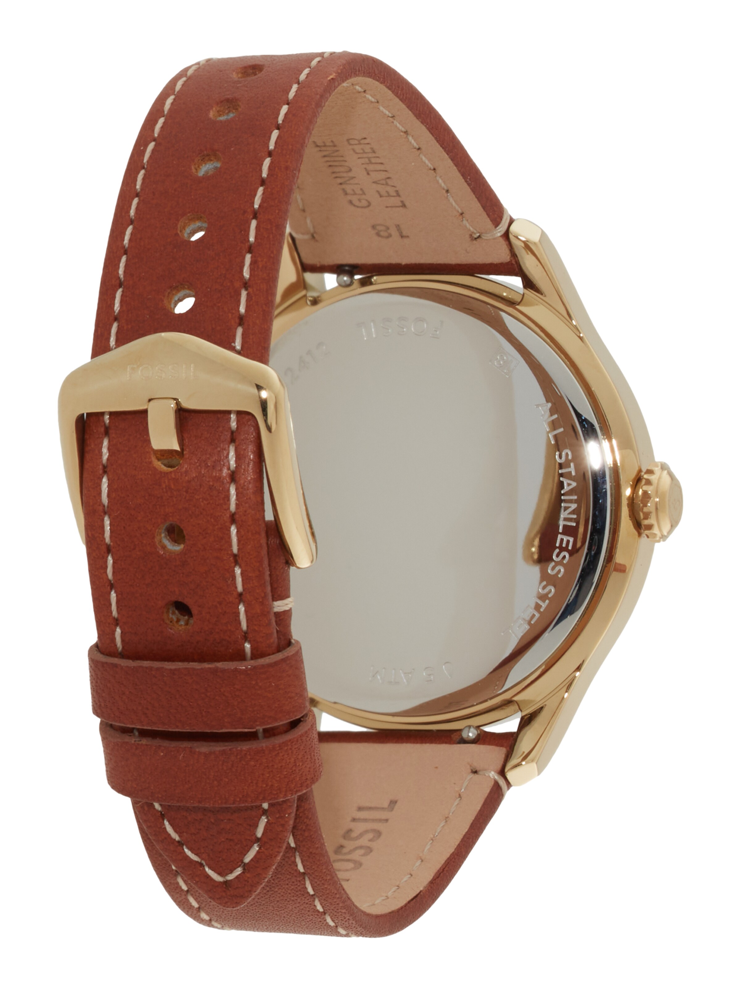 FOSSIL Αναλογικό ρολόι 'Gilmore' σε καφέ