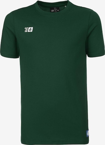 T-Shirt 'OCEAN FABRICS TAHI' OUTFITTER en vert : devant