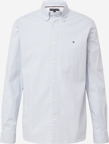 TOMMY HILFIGER - Camisa 'FLEX' en azul: frente