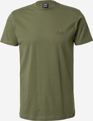 Iriedaily Shirt 'Peaceride' in Green: front