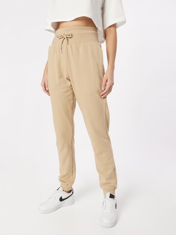 Tapered Pantaloni di Urban Classics in beige: frontale