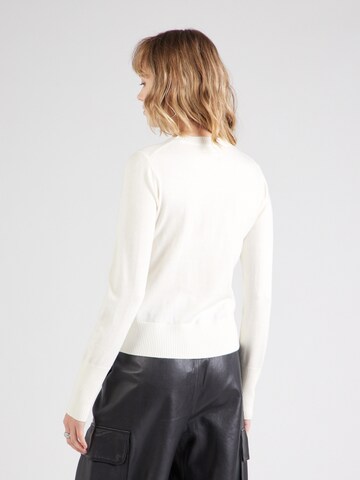 GUESS JEANS Sweter w kolorze biały