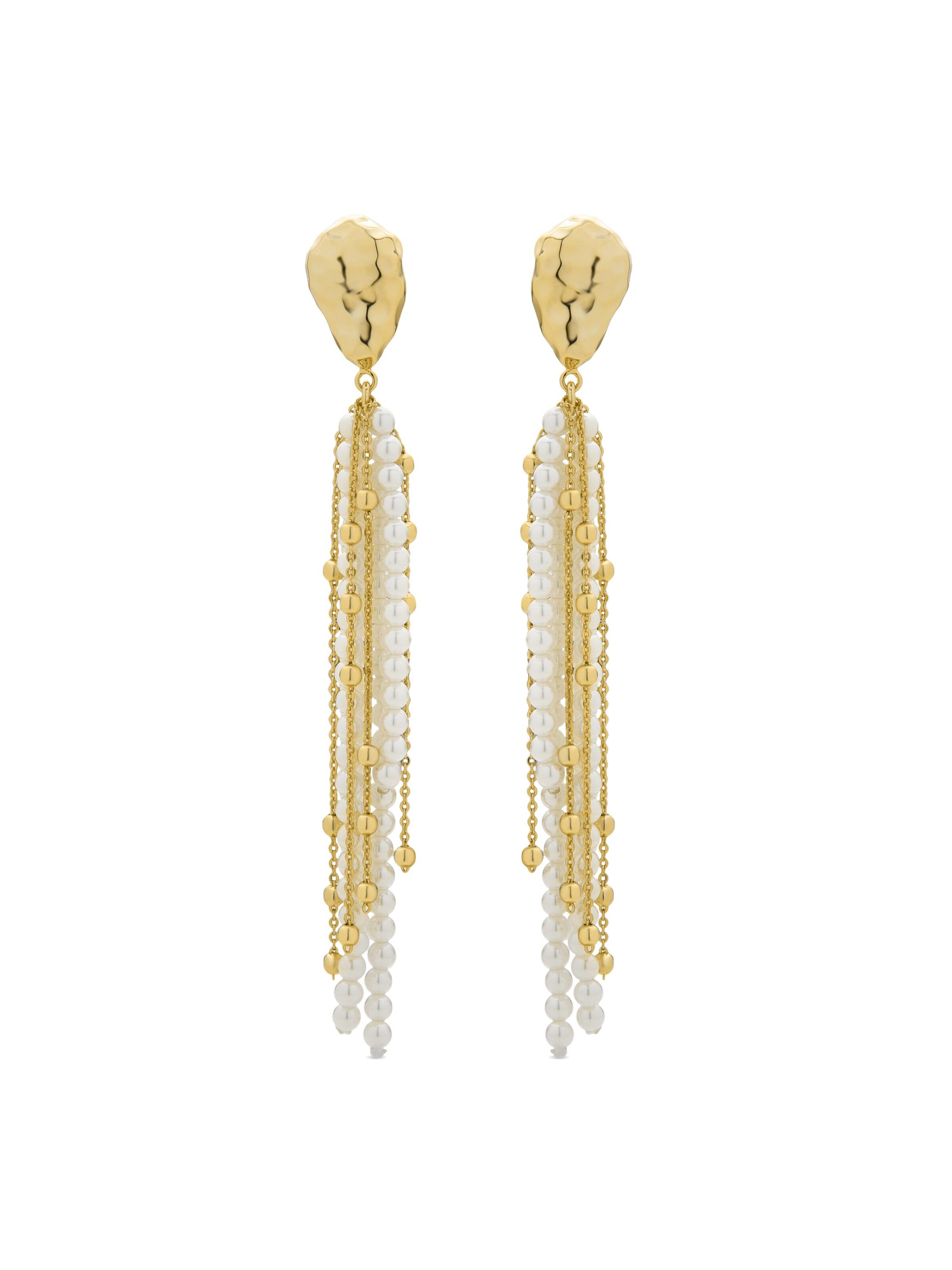 Luxenter Ohrringe 'Subri'‌‌‌‌‌ in Gold: Vorderseite