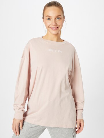 T-shirt Nike Sportswear en rose : devant