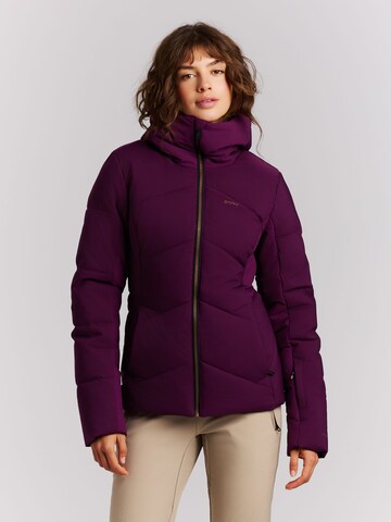PROTEST Sportjacke 'PRTHelez'‌‌‌‌‌ in Lila