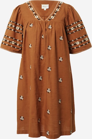 Maison 123 Dress 'GUELIZ' in Brown: front