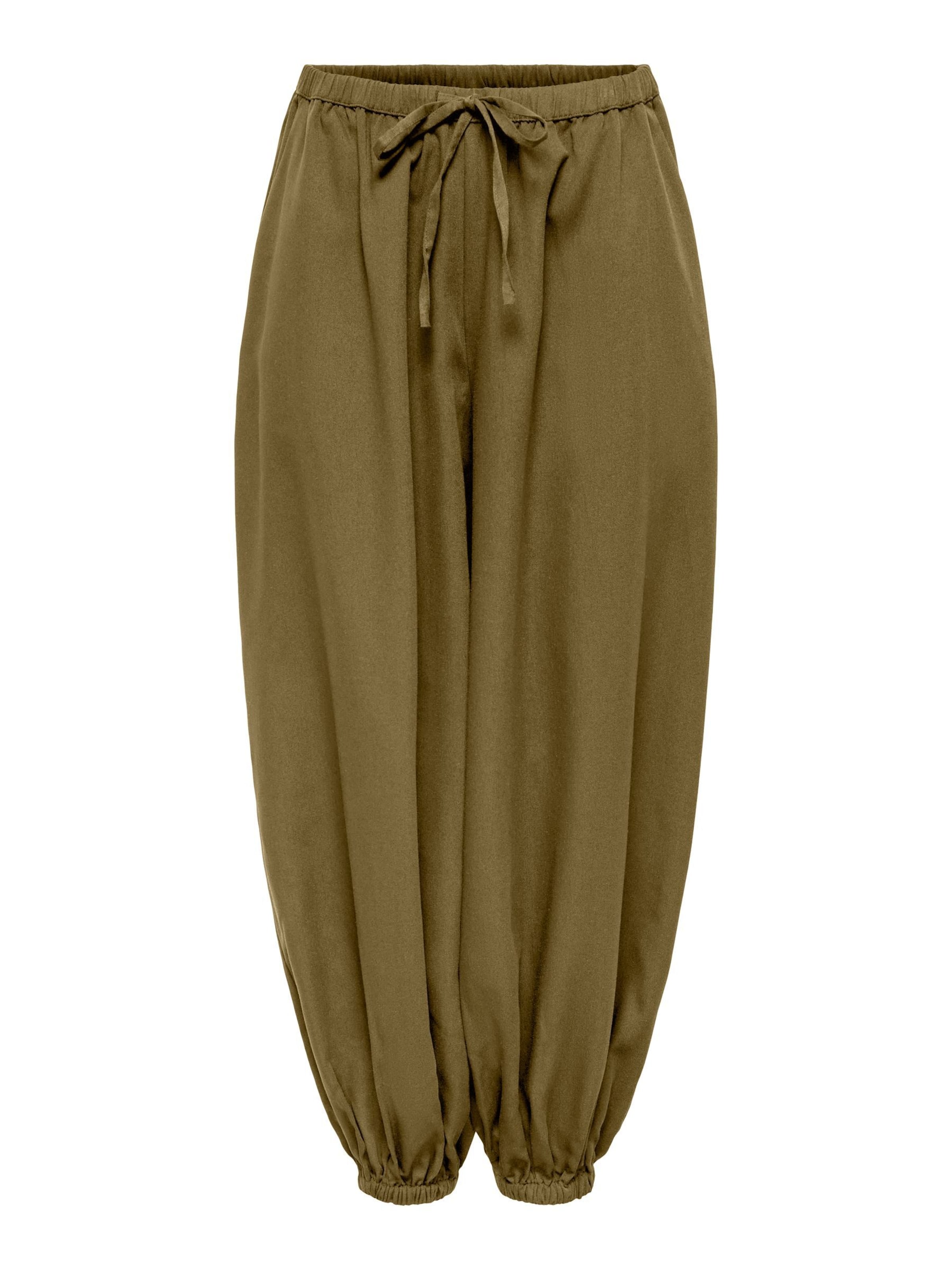 JDY Tapered Harembroek 'JDYPaloma' in Groen: voorkant