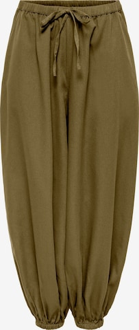 JDY Harembroek 'JDYPaloma' in Groen: voorkant