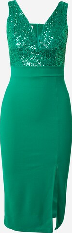 Robe de cocktail 'SHAKILA' WAL G. en vert : devant