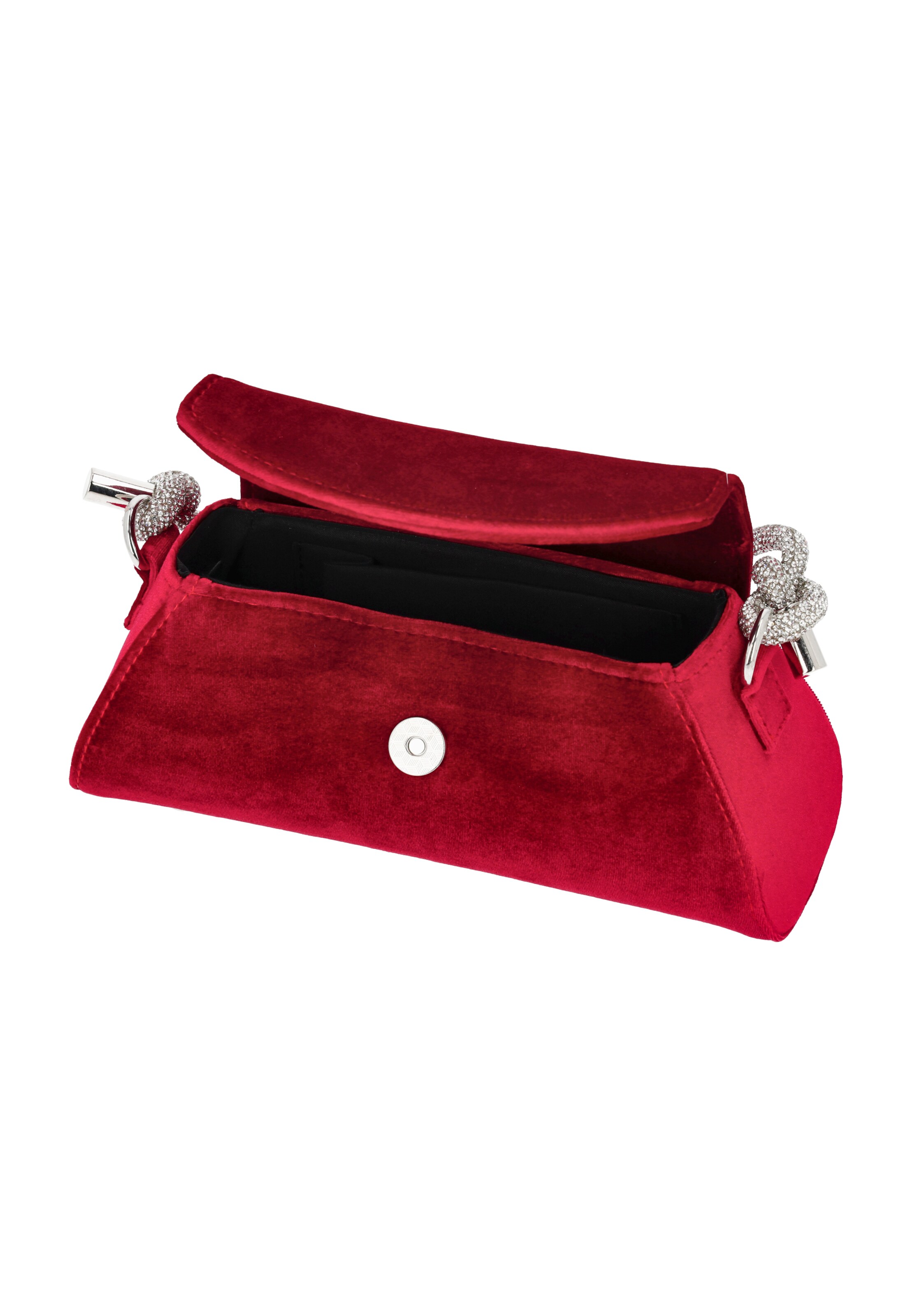 faina Clutch in Rood