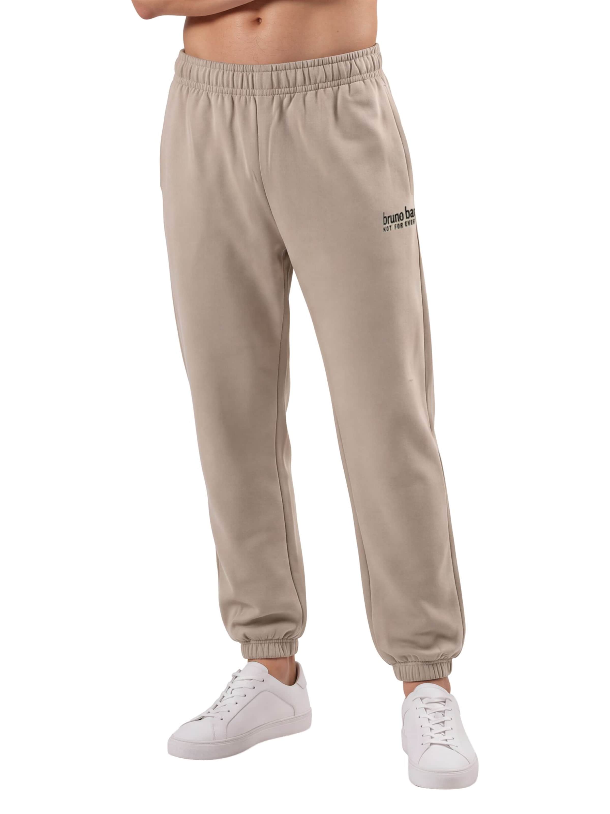 Effilé Pantalon 'Haynes' Bruno Banani en beige : devant