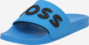 BOSS Beach & Pool Shoes 'Kirk' in Blue: front