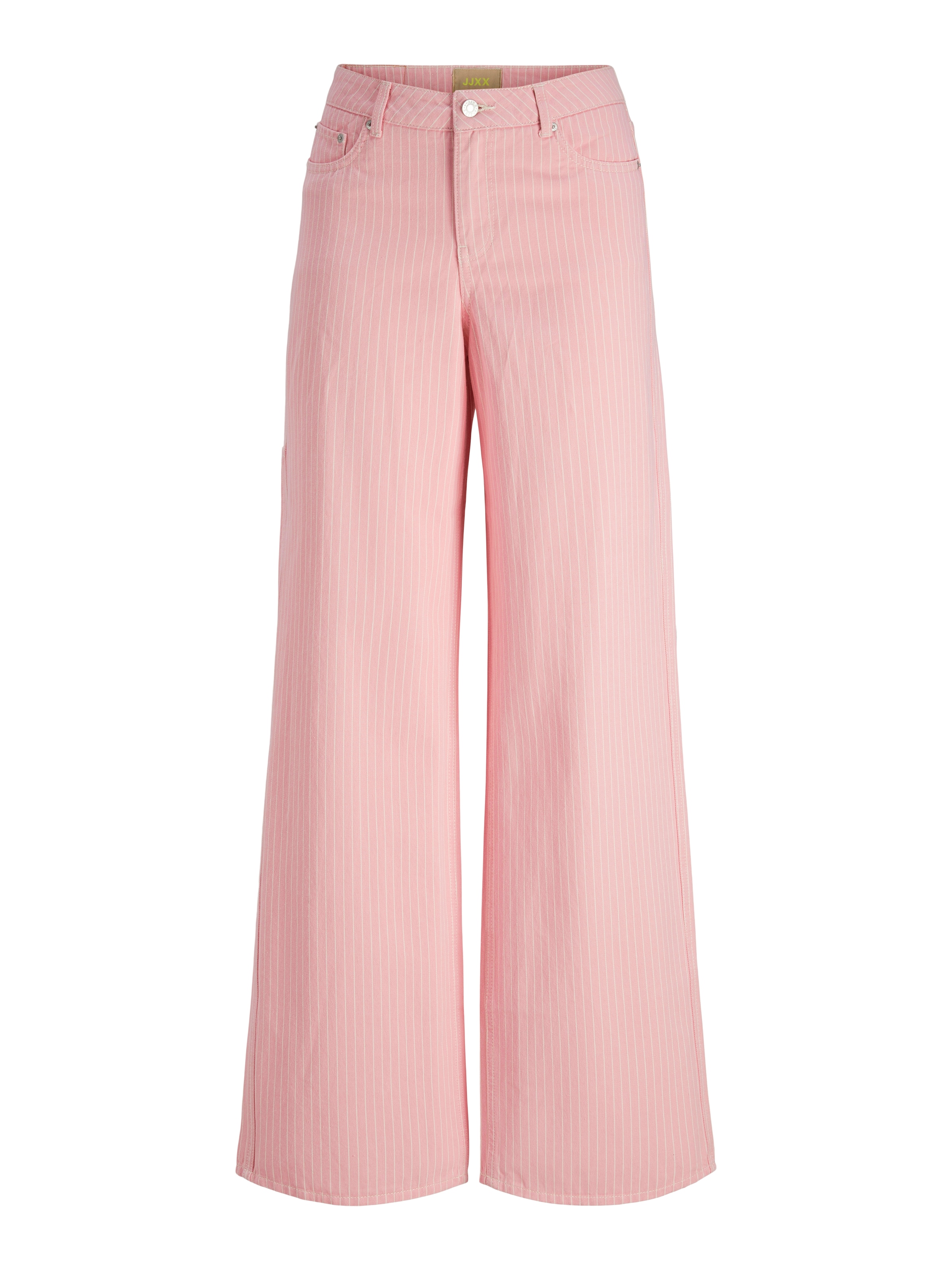 JJXX Wide leg Trousers 'JXMaddy Tokyo' in Pink: front