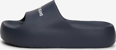 Tommy Jeans Pantolette 'CHUNKY' in navy / weiß, Produktansicht