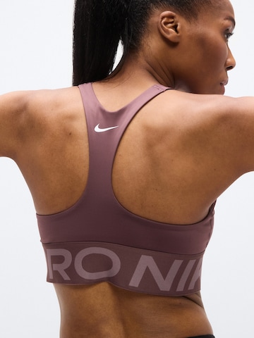NIKEBustier Sportski grudnjak 'NP SCULPT' - ljubičasta boja