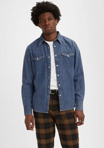 LEVI'S ® Regular fit Πουκάμισο 'Barstow Western' σε μπλε: μπροστά