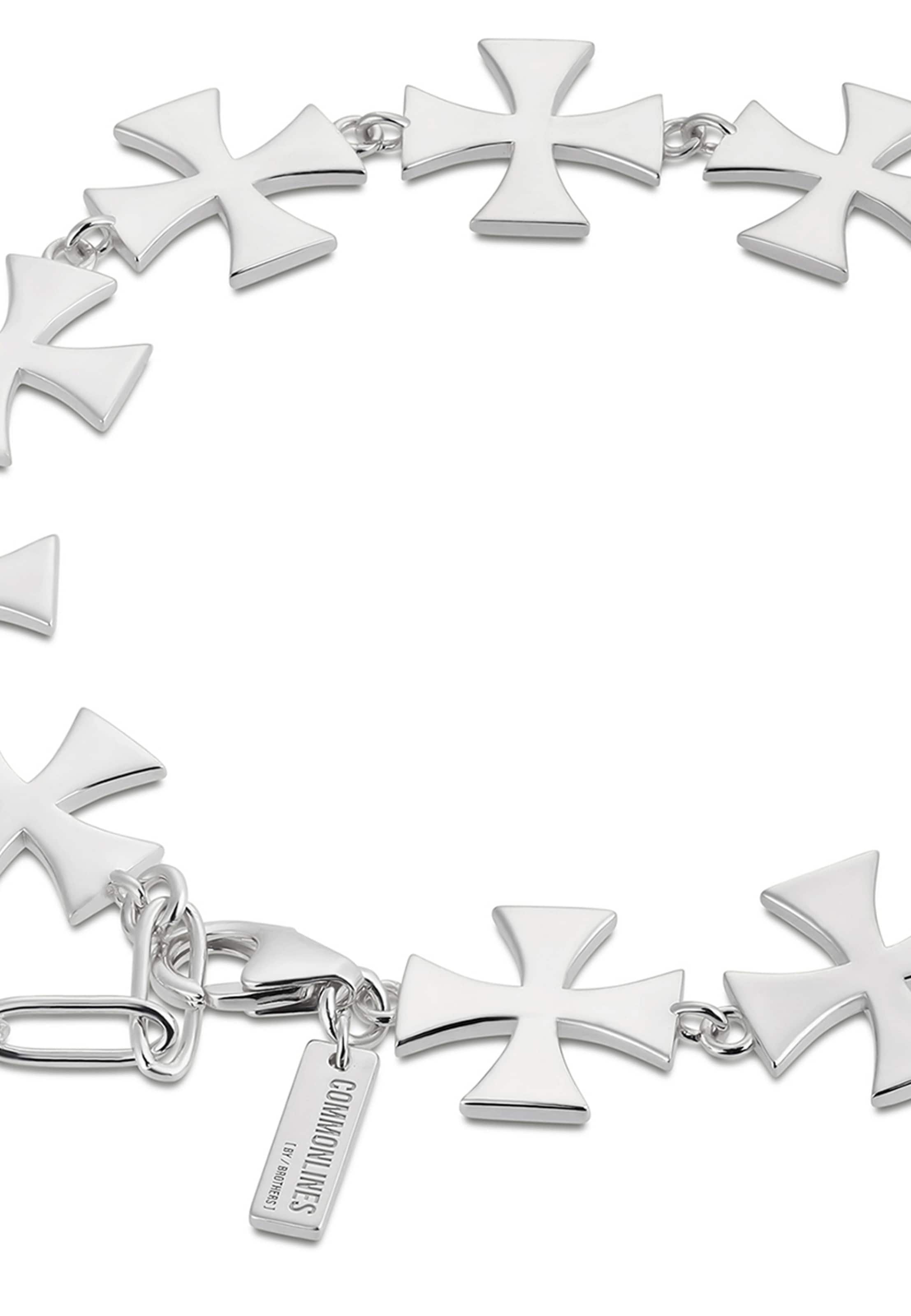 Commen Lines Bracelet 'Crusade' in Silver