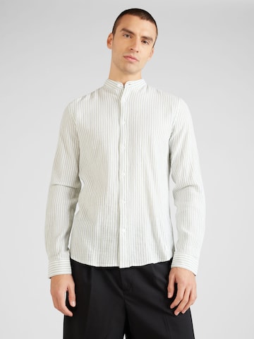 NOWADAYS Regular fit Button Up Shirt in Green: front