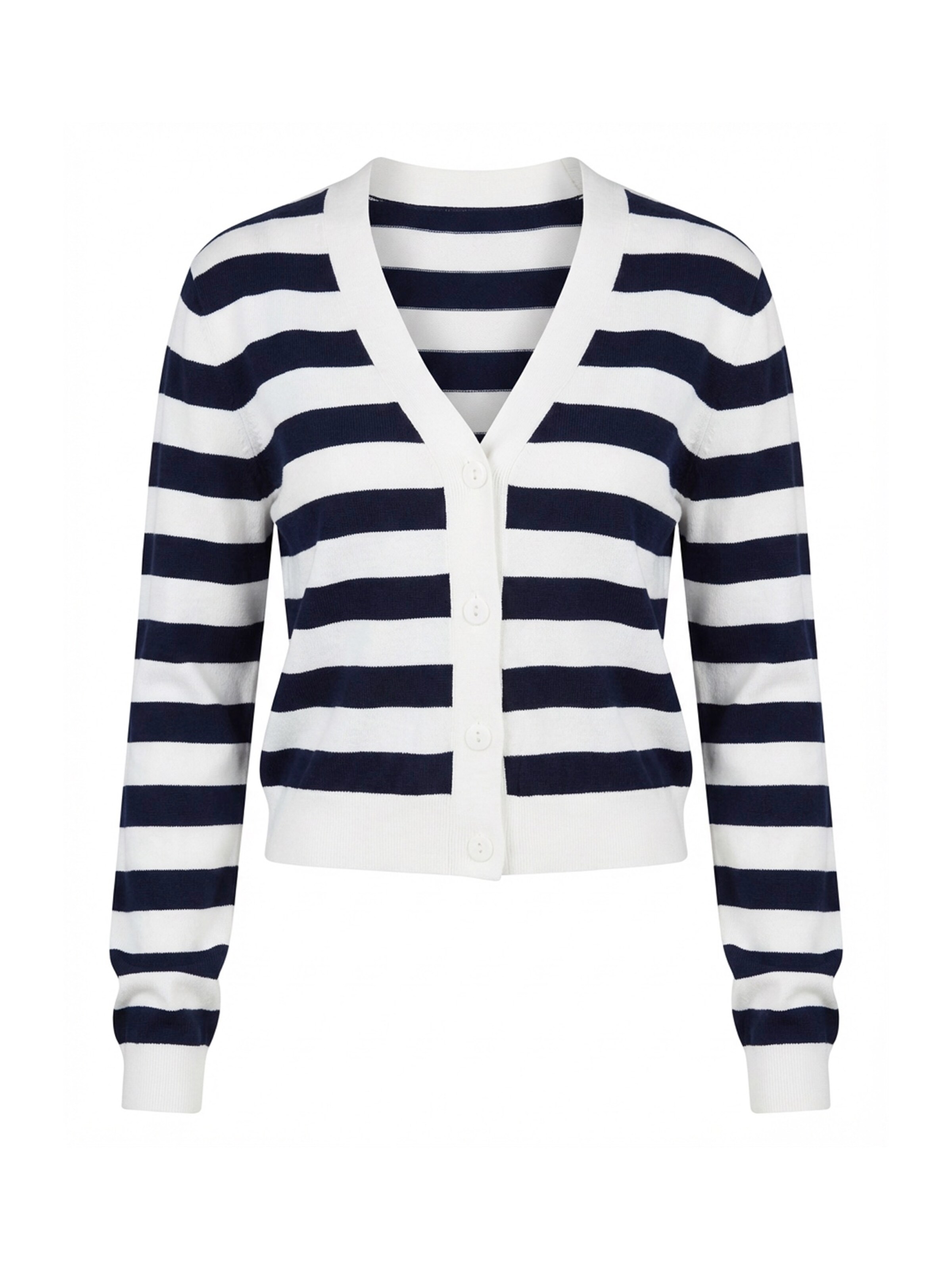 Guido Maria Kretschmer Curvy Strickjacke 'Nima' in Blau: Vorderseite