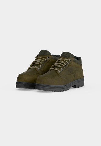 TIMBERLAND Šněrovací boty – zelená
