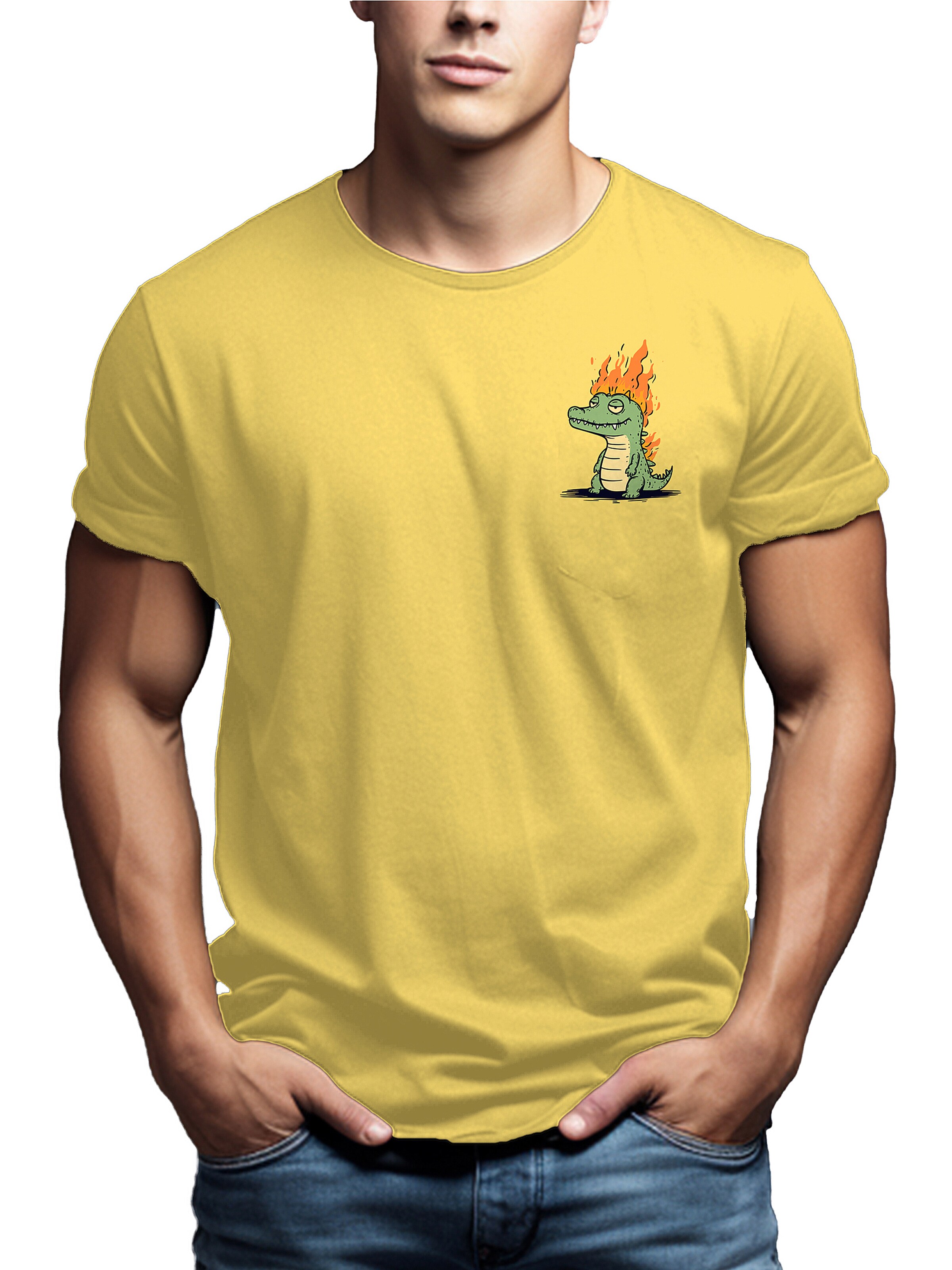 MAKAYA Shirt in Yellow
