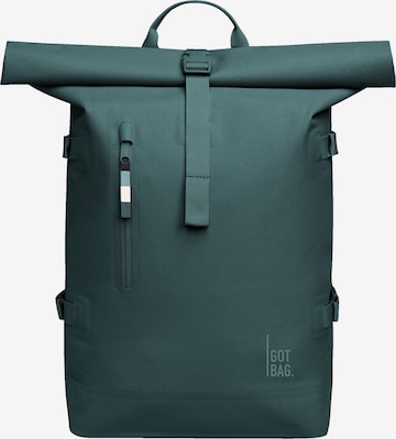 Got Bag Rucksack 'Rolltop 2.0' in Grün: Vorderseite